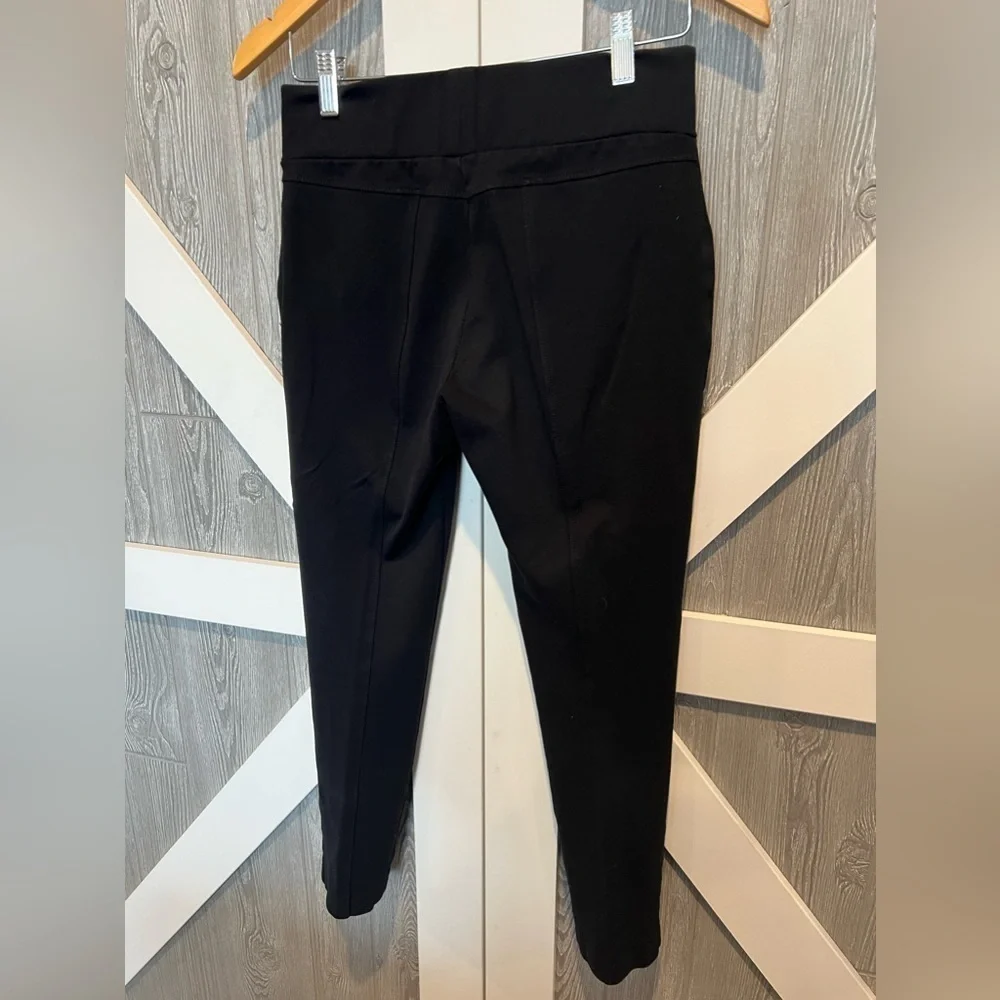 B16.03 Ci Sono High Waist Ponte Leggings w/double zippers Black - Picture 7 of 8